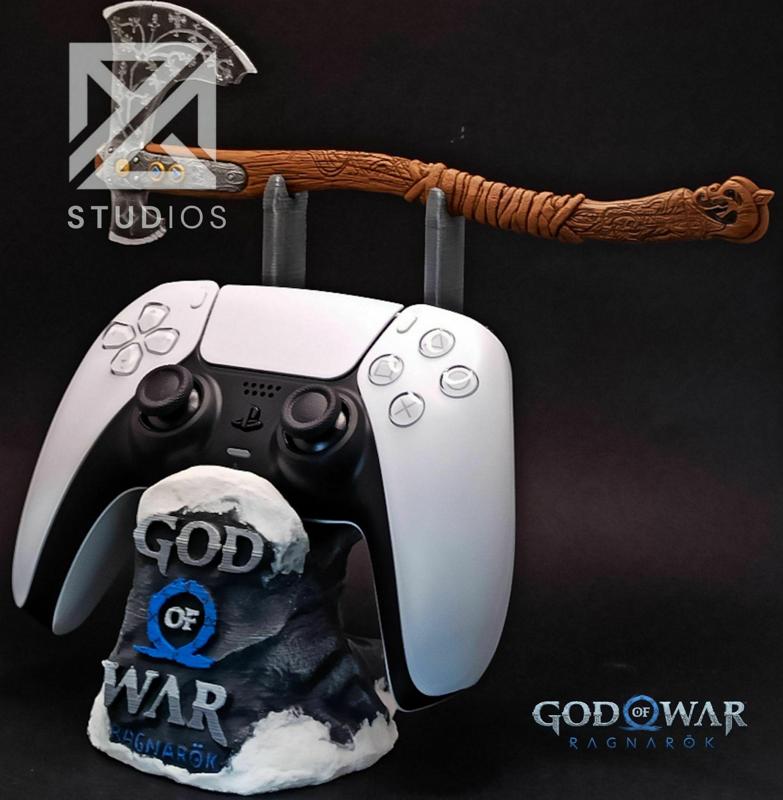 PS4 PS5 GOD OF WAR RAGNAROK PS4 CONTROLLER HOLDER