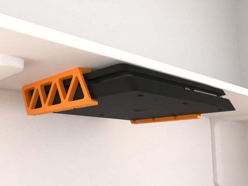 PS4 SLIM UnderShelf Holder