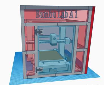 Closet Bambu Lab A1 rip by mcka3ax40
