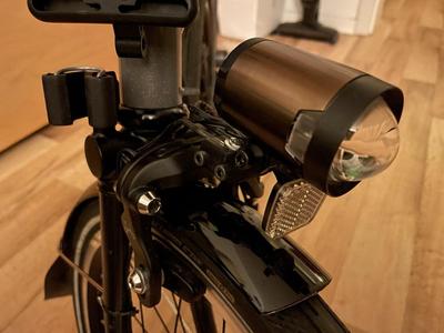 Brompton light mount for Herrmans light