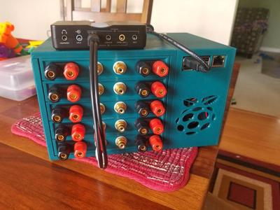 Multi Channel Whole Home Amplifier (piCorePlayer w/TPA3118 Mono Amps)