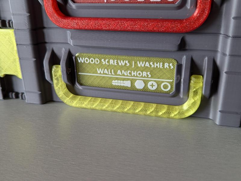 Wood Screws label