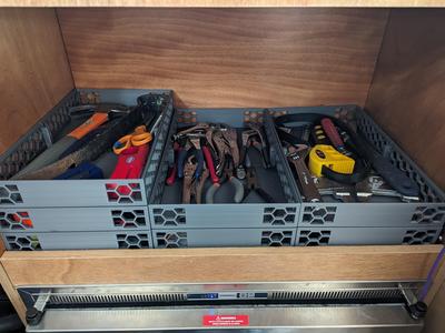 Large (Two Part) Storage Crates (360mm x 215mm x 50/90mm)