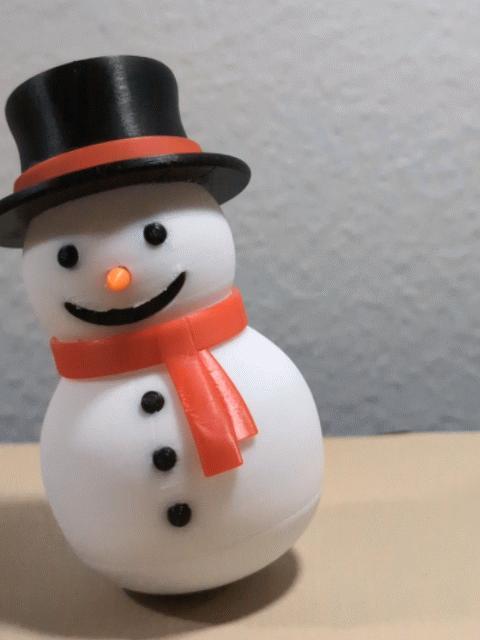 Wobbly Snowman