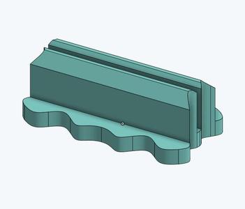 "Hero/Monster Base" Model Marker for Board Games 9x5mm