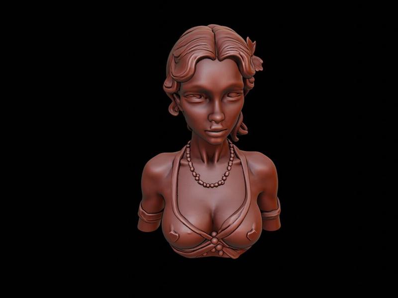 Rhea Bust