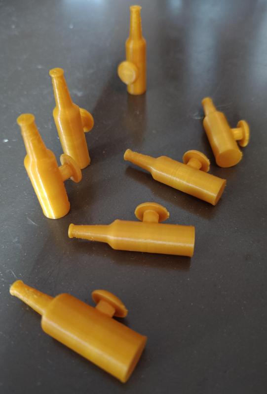 Crocs beer bottle button