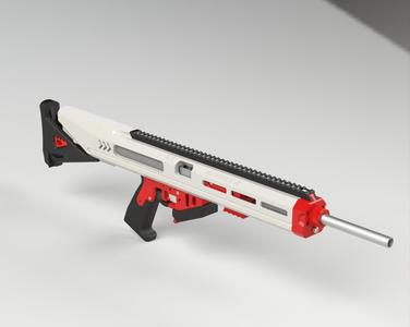 Alchemist (Metric Hardware) - Pump Action Blaster (Nerf Homemade)