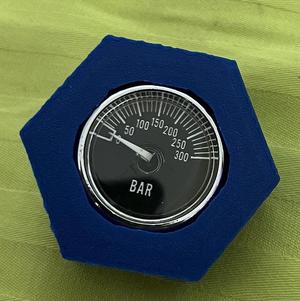 Hand key for pressure gauge 25 mm