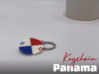 Flag of Panama Keychain