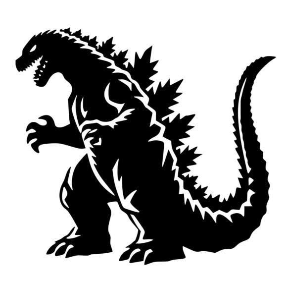 Godzilla Wall decor