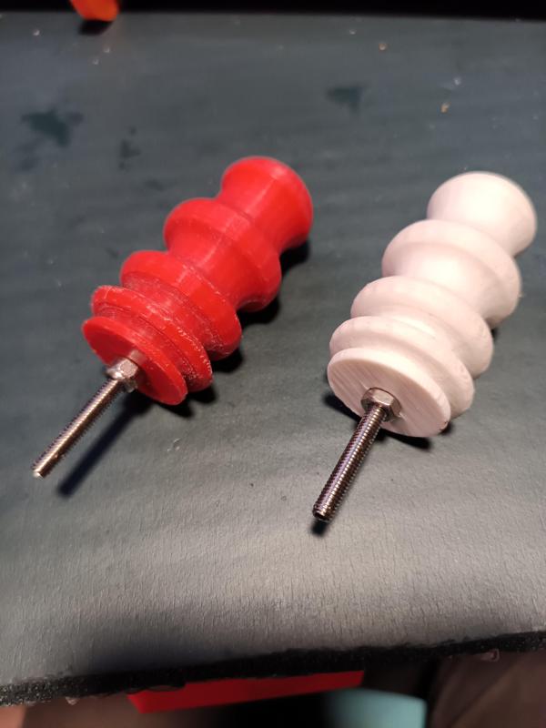 Leather Burnishing Tool w/ Heat Inserts