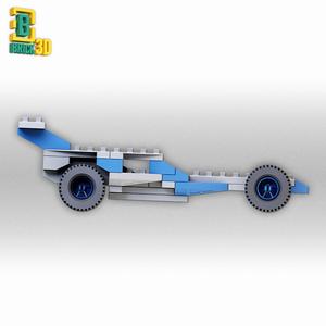 Dragster V2 - Brick3D set