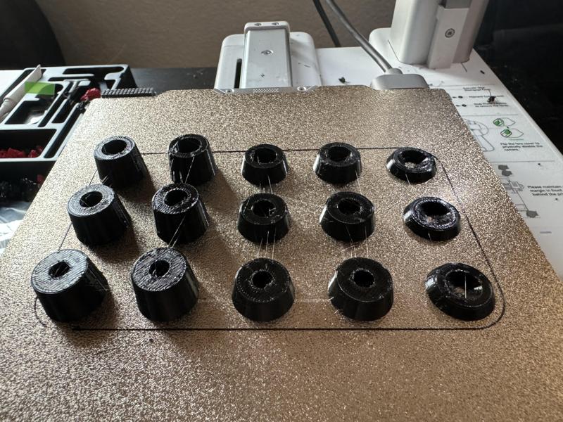 TPU Anti-Vibration Feet M3, M4, and M5 Low and Ultralow profiles