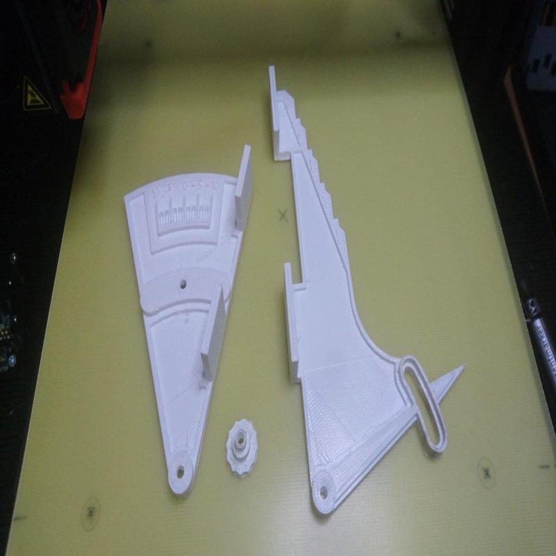 Camber gauge for RC bigscale / Sturzmesser für RC Großmodelle; 180mm