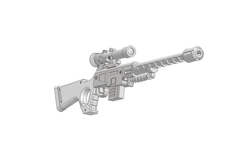 Fallout New Vegas Scout rifle 1/6 SCALE (#26)