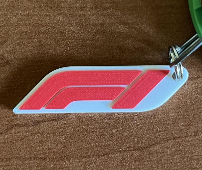 F1 keychain