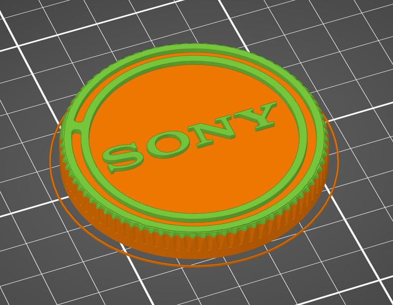 Sony E - lens cap