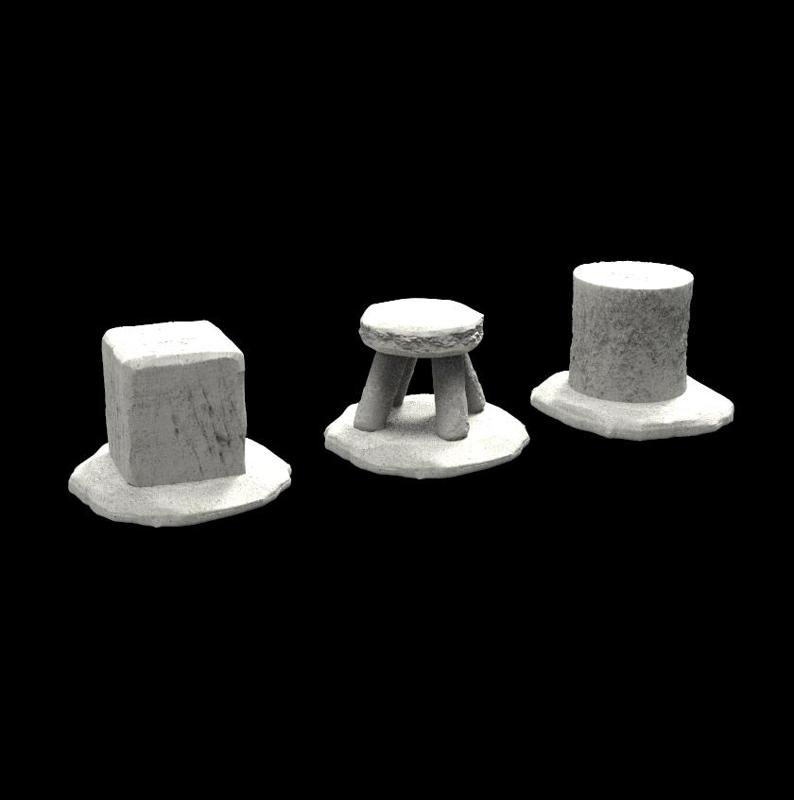 Stool Decoration B0907A