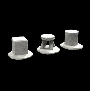 Stool Decoration B0907A