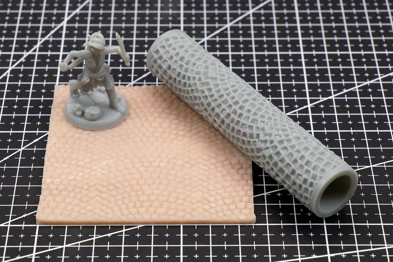 Arched Cobblestone Texture Foller