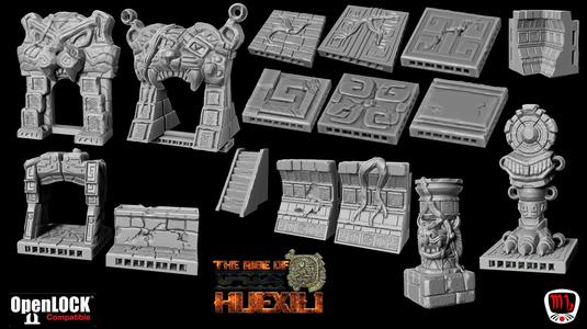 "The rise of Huexili" OpenLOCK Dungeon set