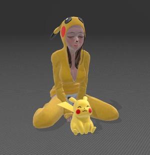 Pika girl rip by mcka3ax40