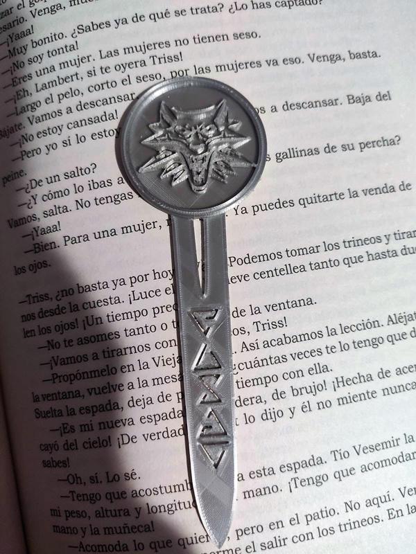 The Witcher Bookmarker