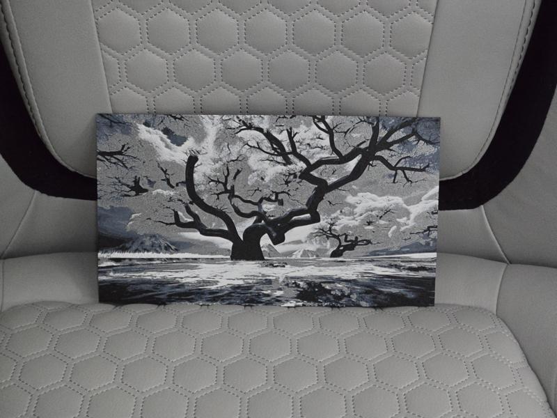 White trees hueforge