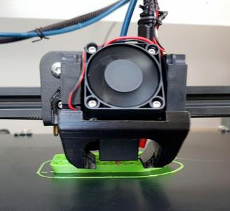 Hero Me 4010 Dual Fan Duct with Improved Nozzle Visibility