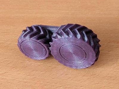 gear fidget, print-in-place