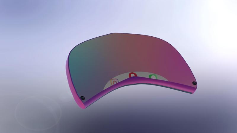 MoonMobil | Futuristic and ergonomic phone