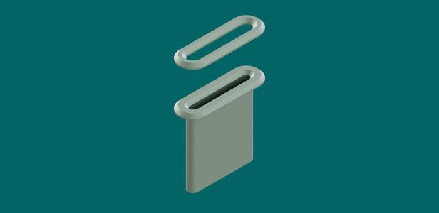 IKEA LACK Filamentguide (wide covers for both sides)