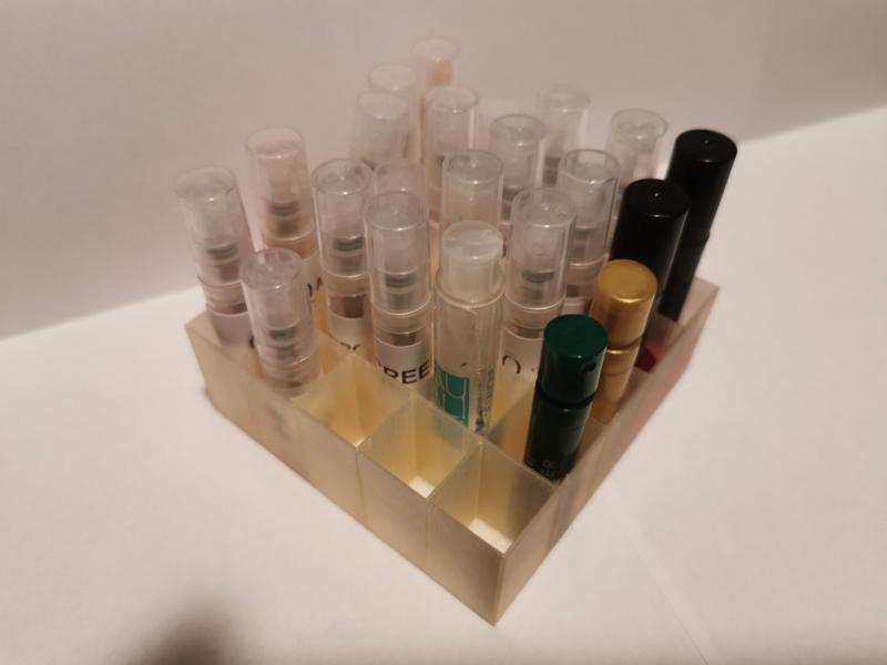 Perfume sample box - box 5x5 (16 x 16 x 30_mm)