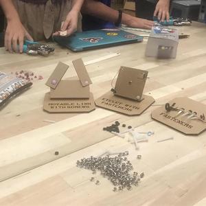 Cardboard Techniques Mini Tabletop Displays