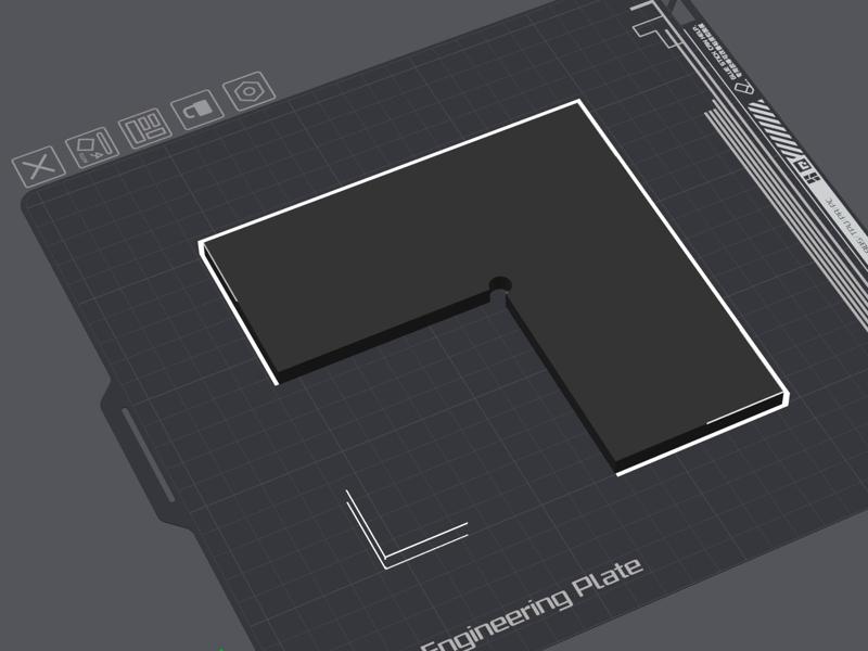 Muzata Thin Handrail Corner Connector HA16