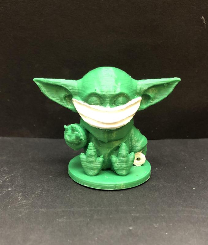 Quarantined Baby Yoda