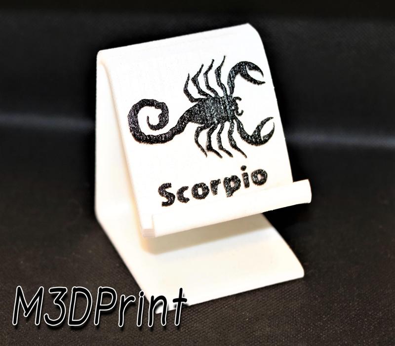 Scorpio zodiac Phone stand