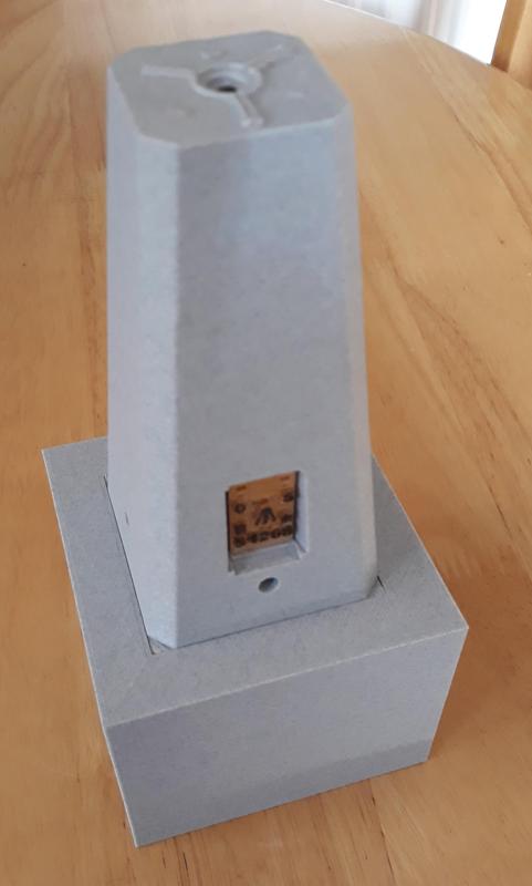 Ordnance Survey Triangulation Pillar (Trig Point) & Base