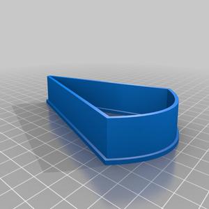 platter triangle cookie cutter