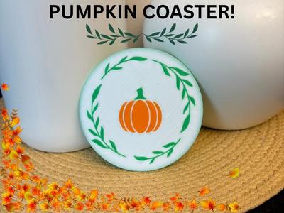 Pumpkin Coaster