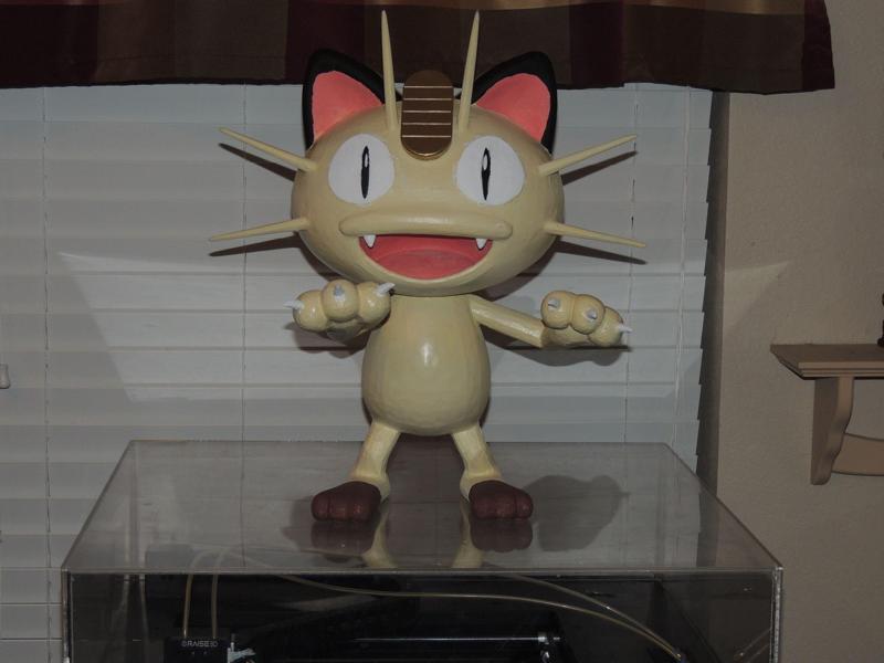 Life-sized Meowth