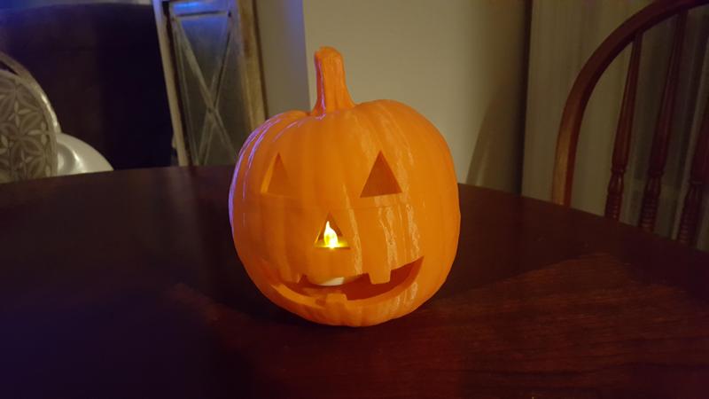 Realistic Jack O lantern