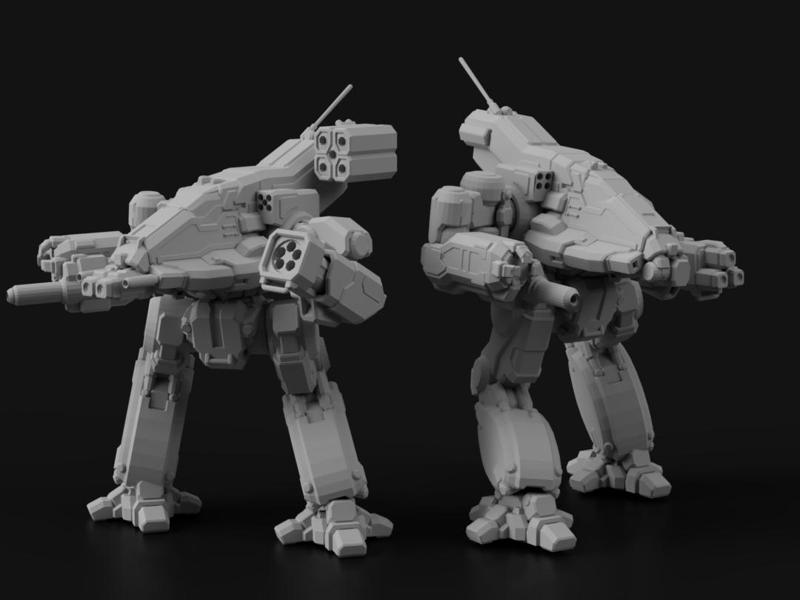 BSW-X1, X2 & S2 Bushwacker for Battletech
