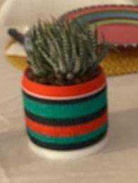 Multicolor Aztec-Maya Pot