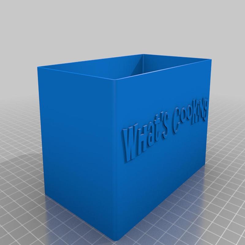Recipe card box