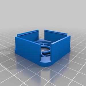Snap on fan cover for 4040 fan (40x40x10)