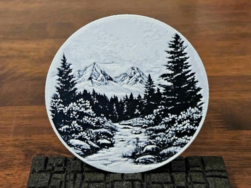 Valley next to the Mountains - A Landscape Coaster