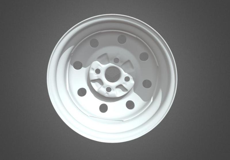 Wheel - Revopoint INSPIRE 3D Scanner