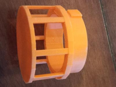 Blower intake screen